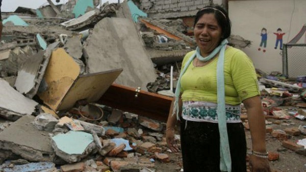 В Эквадоре произошло еще одно мощное землетрясение